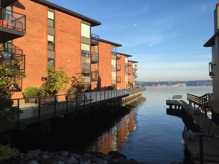 classic glass waterfront 4 aluminum railings