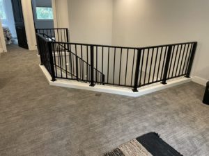 a staircase in a house