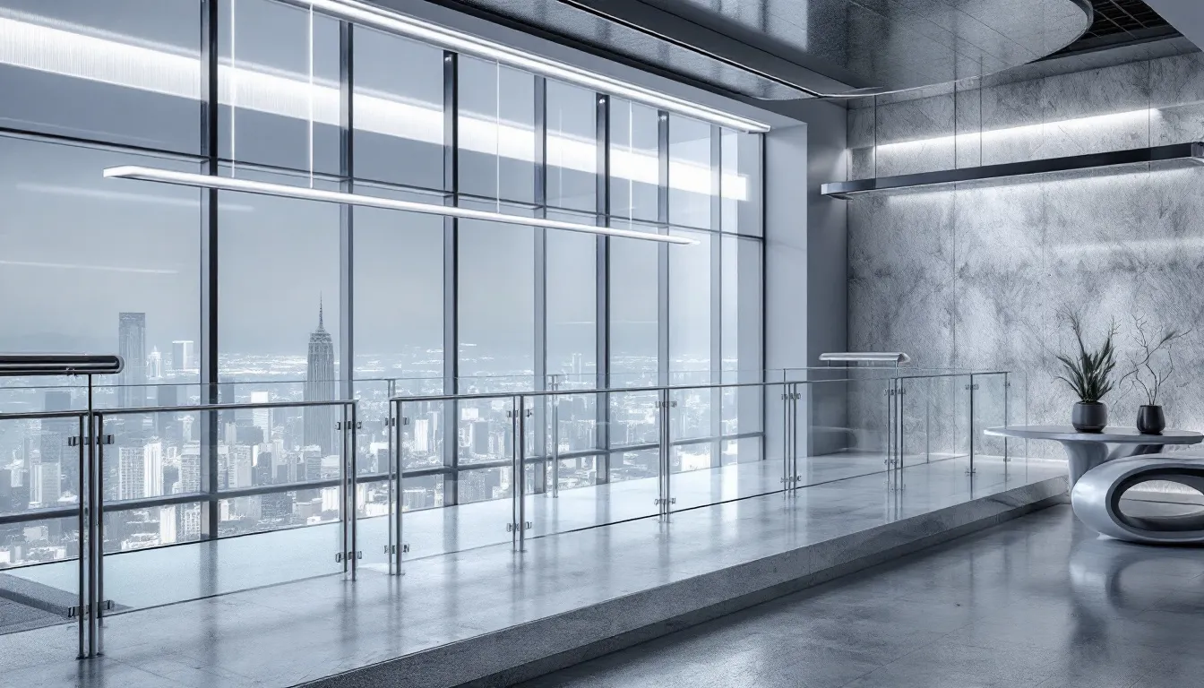 An overview of aluminum railing technology showcasing various railing systems.