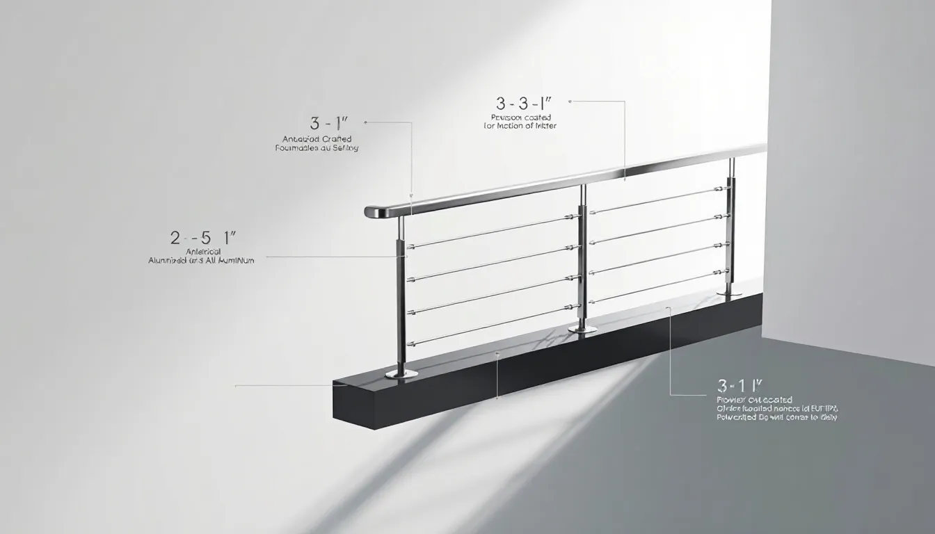 Contacting a railing installation consultant for advice and services.