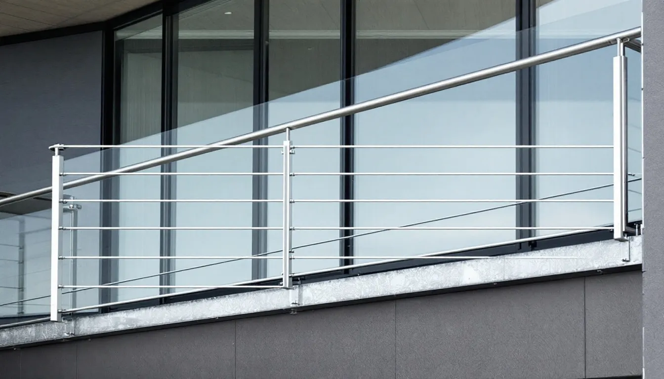 Various customization options for aluminum railing systems.