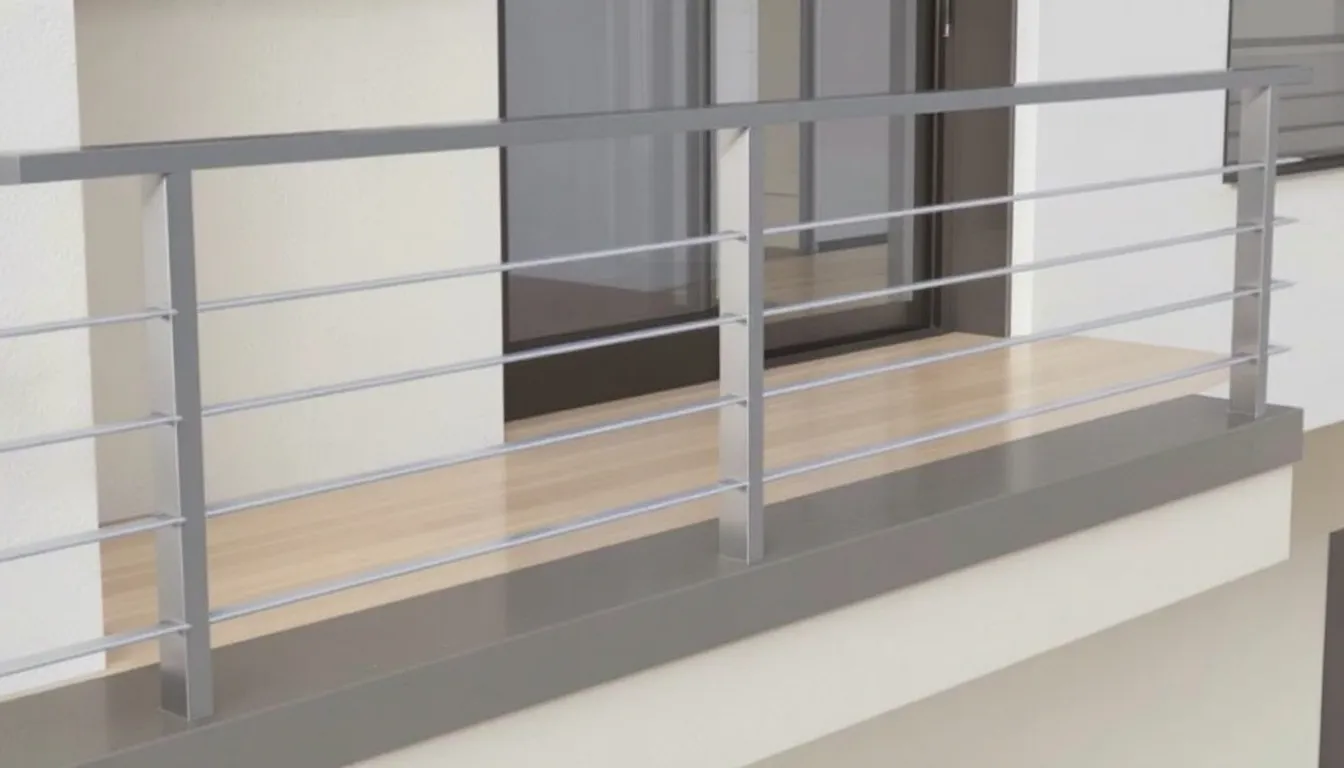 A breakdown of cost factors for aluminum railings.