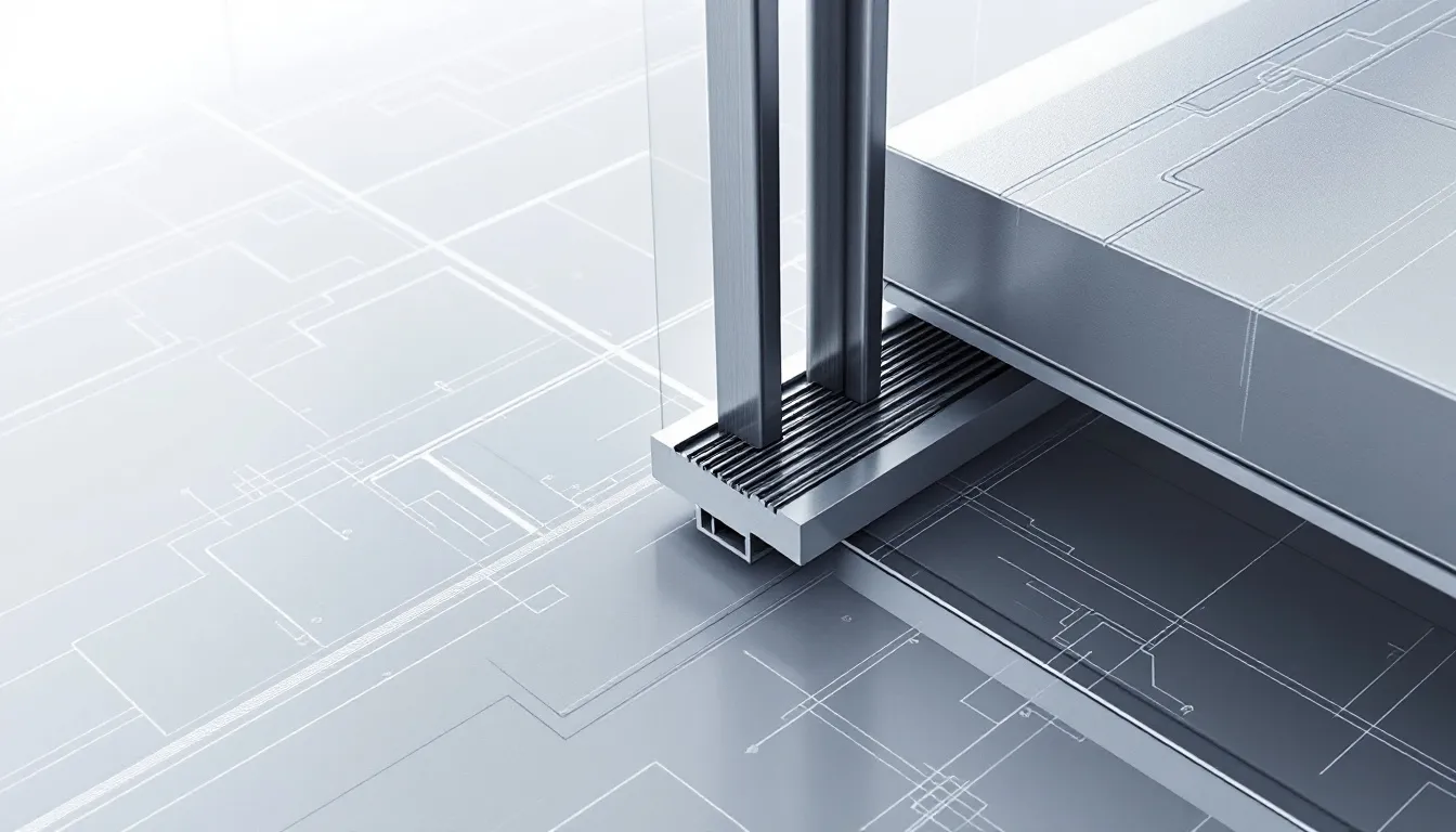 Illustration showing the structural integrity of aluminum railings.