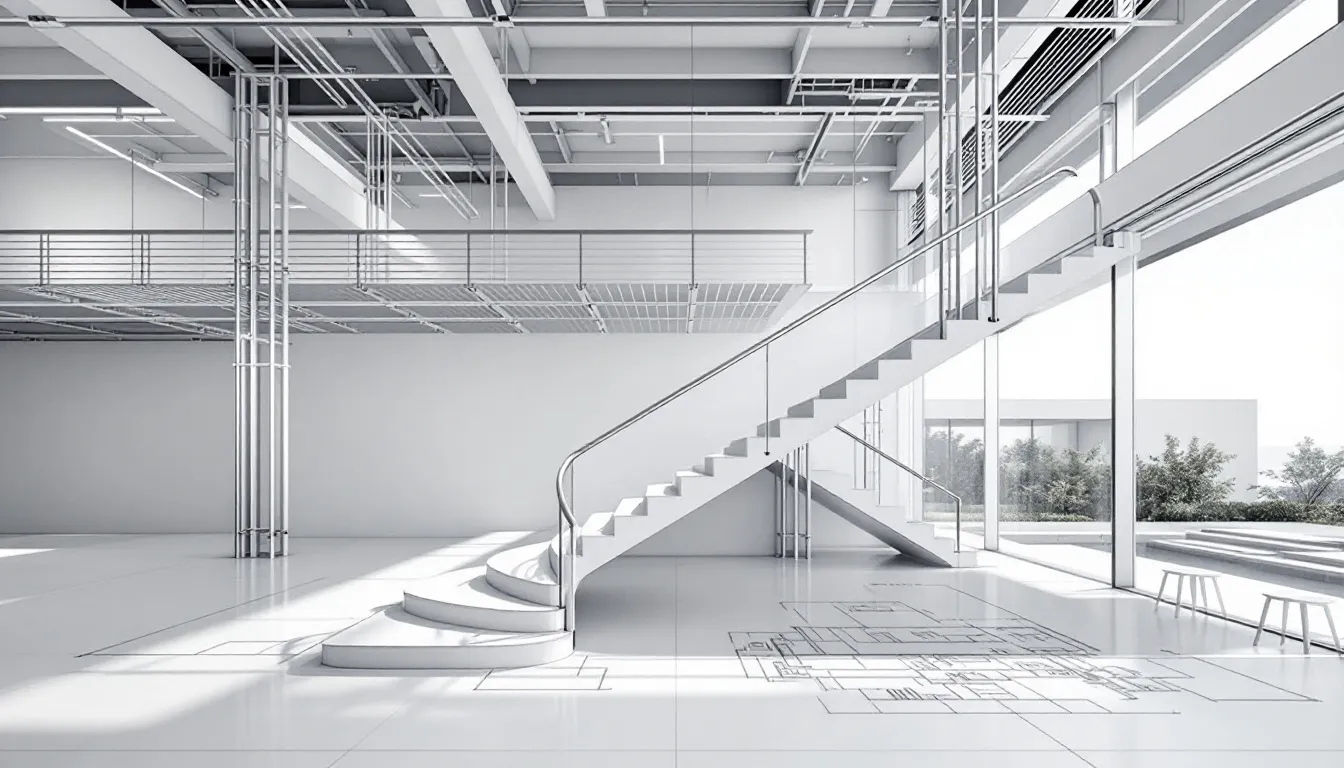 An overview image of aluminum railings showcasing their strength.